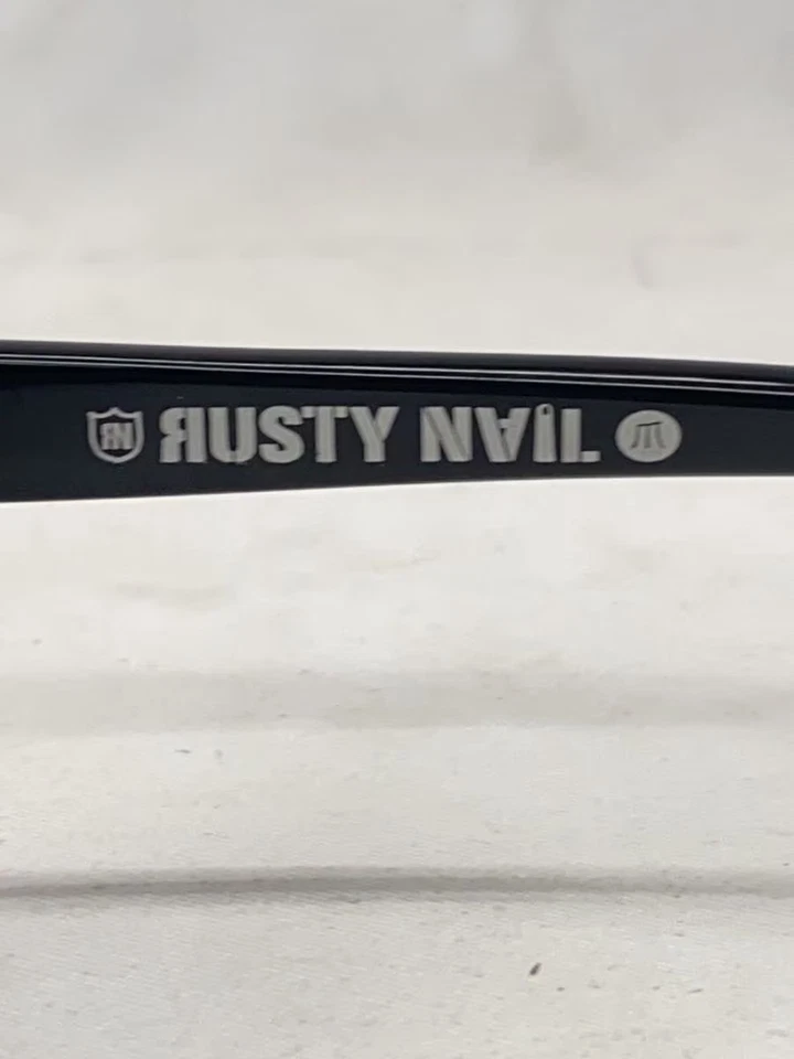 Gafas de sol RUSTY NAIL de plástico negras para hombre RN1020 Foto 4 de 4