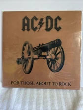 AC/DC~For Those About To Rock~1981 Atlantic Records Vinyl Gatefold LP~SD 11111