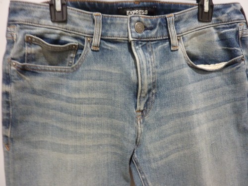 Jeans Express Uomo Taglia 34 Blu Denim Slim Dritto 4 Vie Elasticizzato - Foto 2 di 10