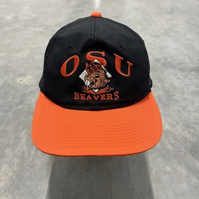 Vintage Oregon State University OSU Beaver SnapBack Hat Cap NCAA 90s