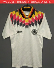 Germany  rare  Jersey 1994 1996 Home size s  Shirt vintage Football Adidas ig93