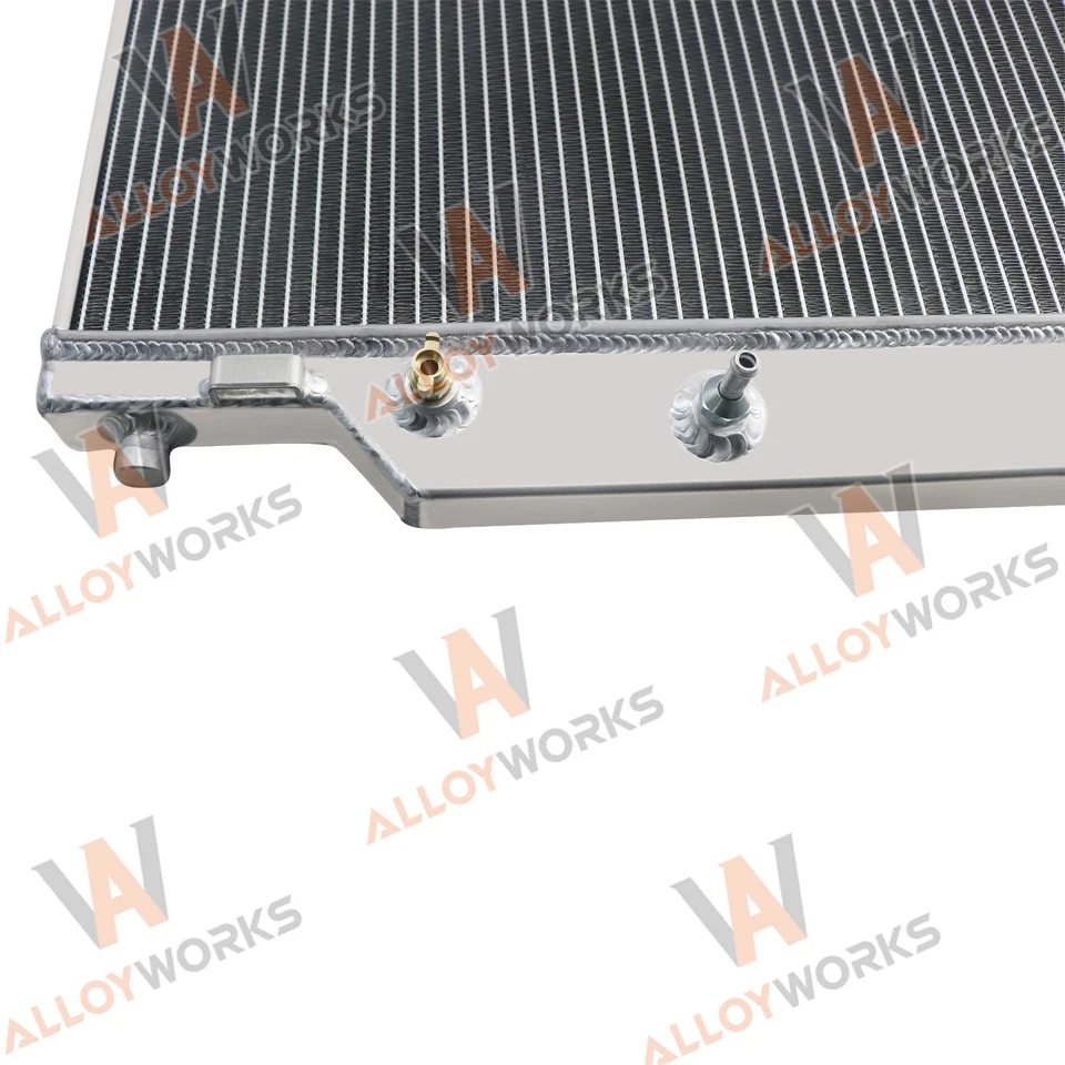 4 Row Radiator Fit 1997-2014 2008Ford E150 E250 E350 Econoline Super Duty 5.4L Foto 4 de 4