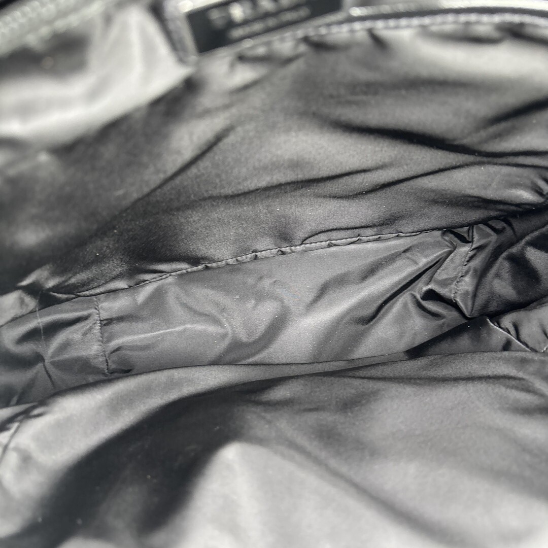 Super Excellent Condition PRADA 2VZ1042 Backpack Men s Ladies Black Re Nylon Bac thumbnail 9