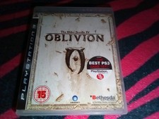 The Elder Scrolls IV Oblivion PlayStation 3 PS3 Game Complete With Manual