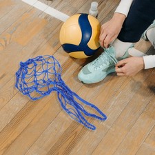 2 Pcs Large Mesh Ball Pouch Basketball Net Bag for Balls Storage