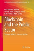 Blockchain And The Public Sector Christopher G. Reddick