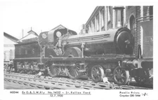 PAMLIN STEAM ENGINE POSTCARDS  ST ROLLOX YARD 1930   UNUSED VERY GOOD