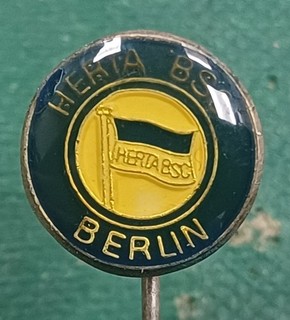 RARE Germany BSC Hertha FC Football Club Enamel Pin Badge Calcio Distintivo