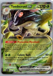 Toedscruel ex 022/197 Obsidian Flames Double Rare Holo
