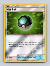 Net Ball 187/214 UC Lost Thunder Pokemon Reverse Holo LP