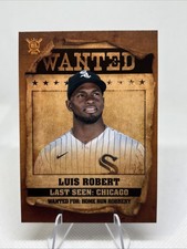 LUIS ROBERT 2021 Topps Big League Wanted #WT-8 Chicago White Sox