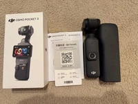 TOP Mint DJI Osmo Pocket 3 4K Gimbal Camera w/ Case Box USB-C Cable f/Japan