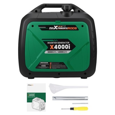 4000W Portable Gasoline Super Quiet Inverter Generator for Backup Home