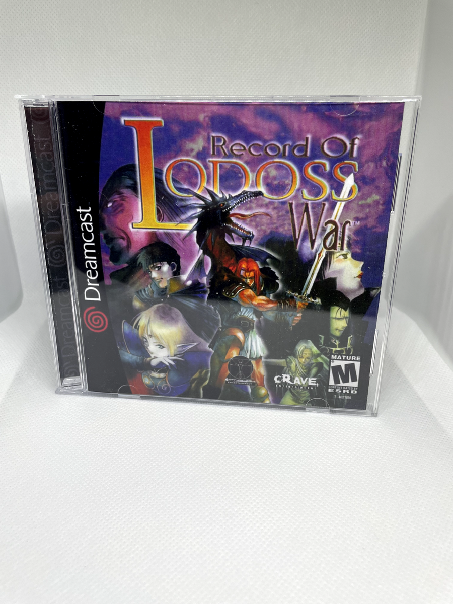 Record of Lodoss War (Sega Dreamcast, 2001) for sale online