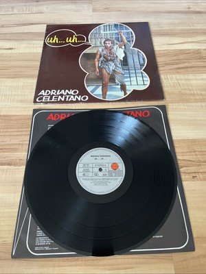 LP Vinyl Album 1982 Adriano Celentano   Uh  Uh  Ariola   205 191-320