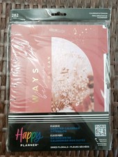 Happy Planner Undated Daily Calendar Extension 3 Months Dried Florals 282 pcs