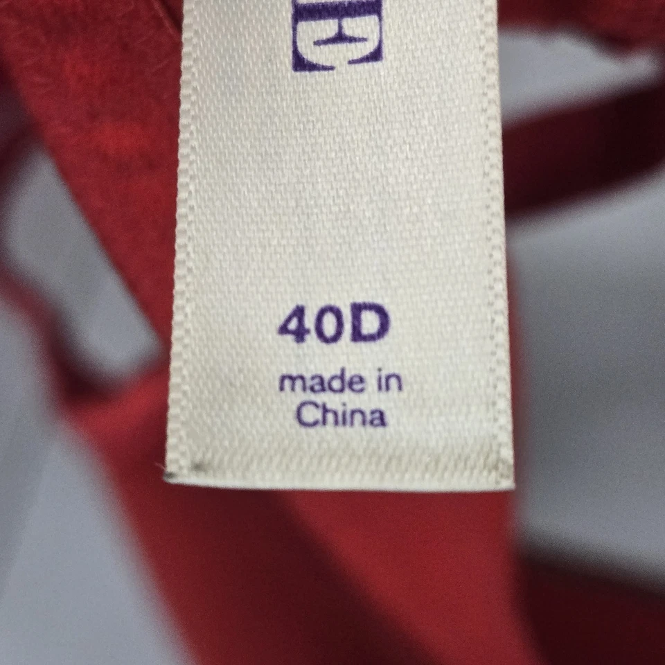 Sujetador Cacique Mujer 40D Naranja Camiseta Con Aros Correa de Encaje Acolchada Foto 4 de 4