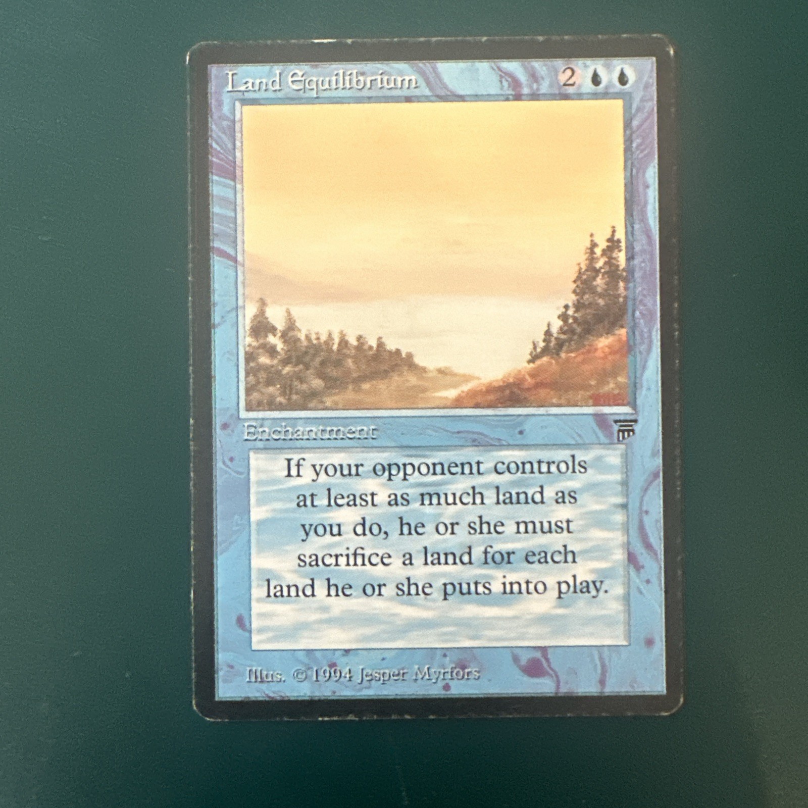 Land Equilibrium 1994 Legends Base Price Guide - Sports Card Investor