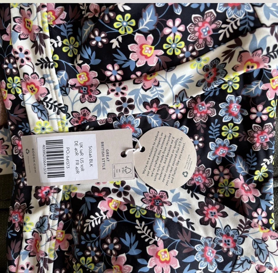 Boden one piece swimsuit 10 NWT - Image 2 of 2