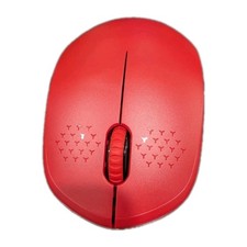 seenda Wireless Mouse, 2.4G Noiseless Mouse with USB Receiver Portable Red