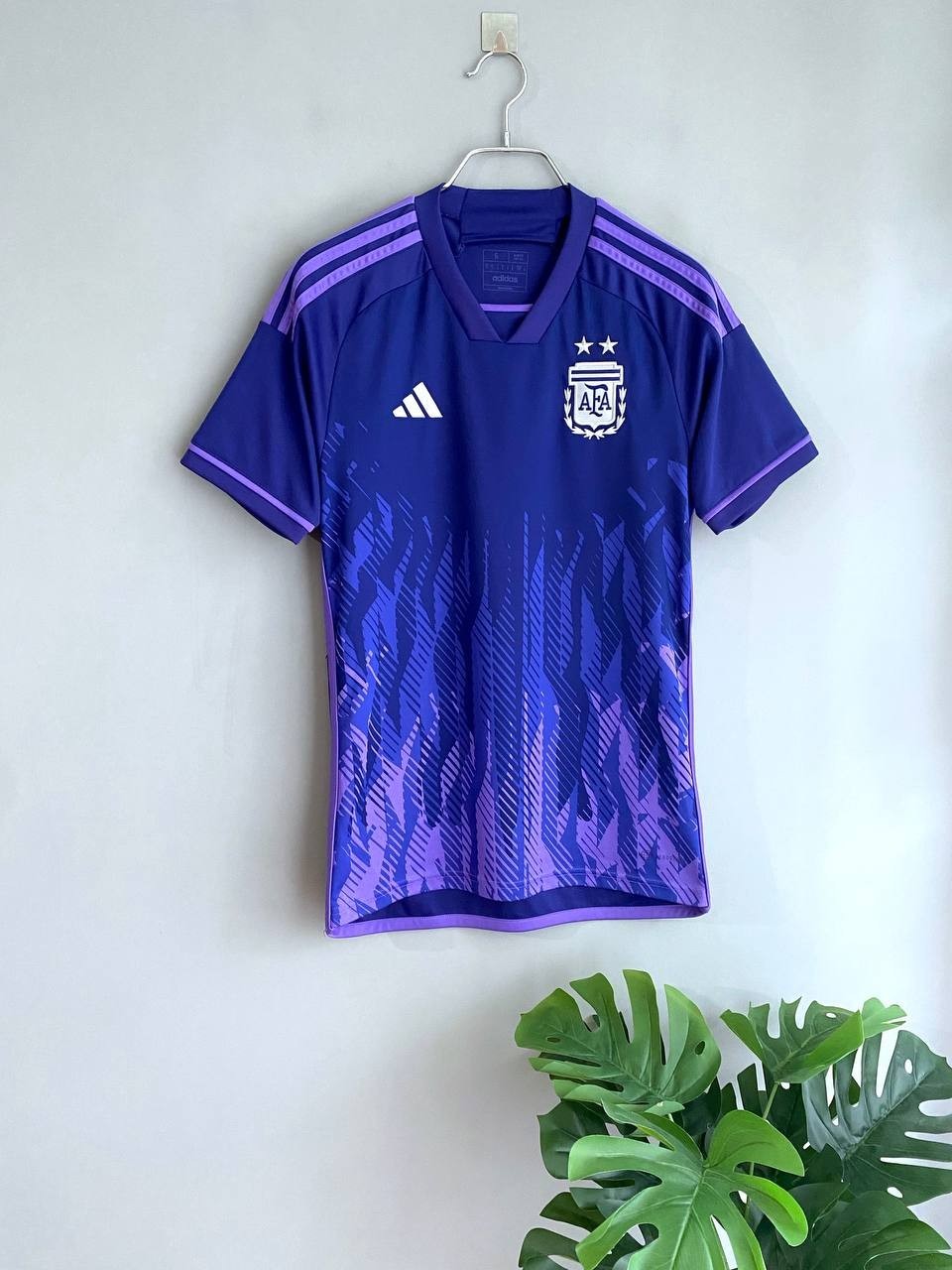 Adidas Argentina National Football Team 2022 Qatar Away Soccer Jersey, Size S