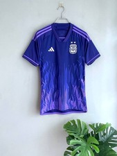 Adidas Argentina National Football Team 2022 Qatar Away Soccer Jersey, Size S