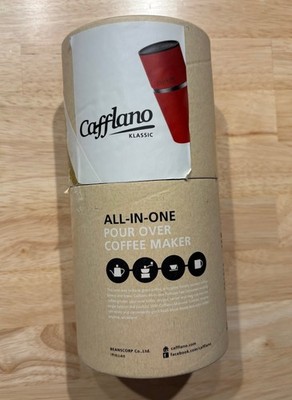 Cafflano Classic All In One Portable Coffee Maker Grinder Hand Drip Mill Tumbler