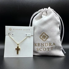 Kendra Scott Cross Necklace | Giftable, New | Dustbag and Card