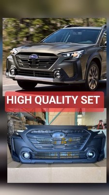 Front Bumper Kit with Grille & Fog Lights For 2023-2024 Subaru Outback USA Built