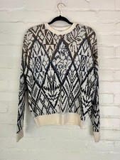 Vintage 80s-90s Gitano Mens Medium Acrylic Knit Sweater Pattern Design Pullover
