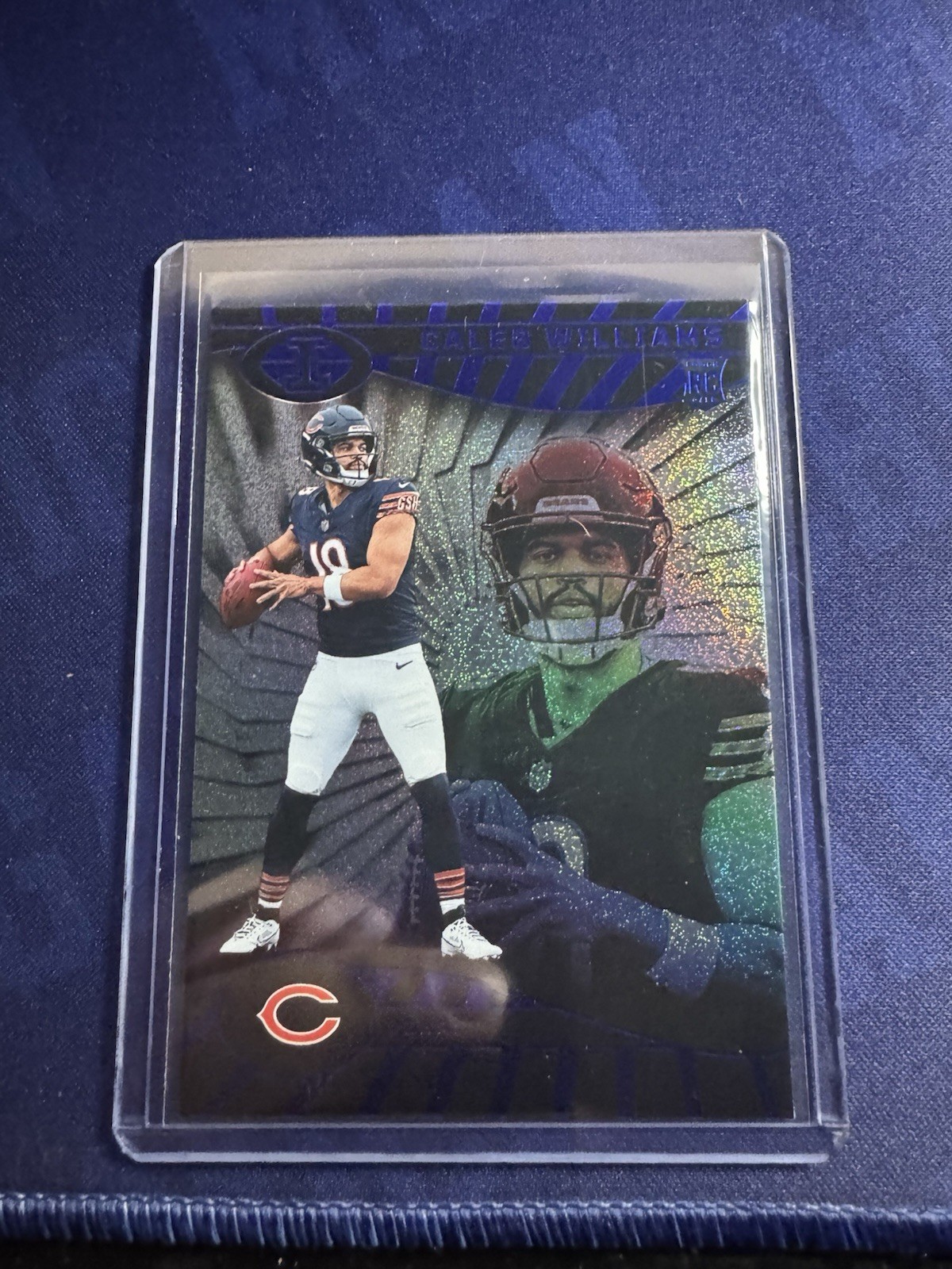 2024 Panini Illusions Football - Dots Trophy Collection #13 Caleb Williams (RC)