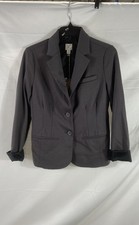 LC Lauren Conrad Women's Avenue Grey Ponte Blazer Charmed Life Jacket NWT Size 2