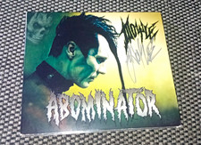DOYLE (Of Misfits) Abominator Album Singed CD By Doyle himself