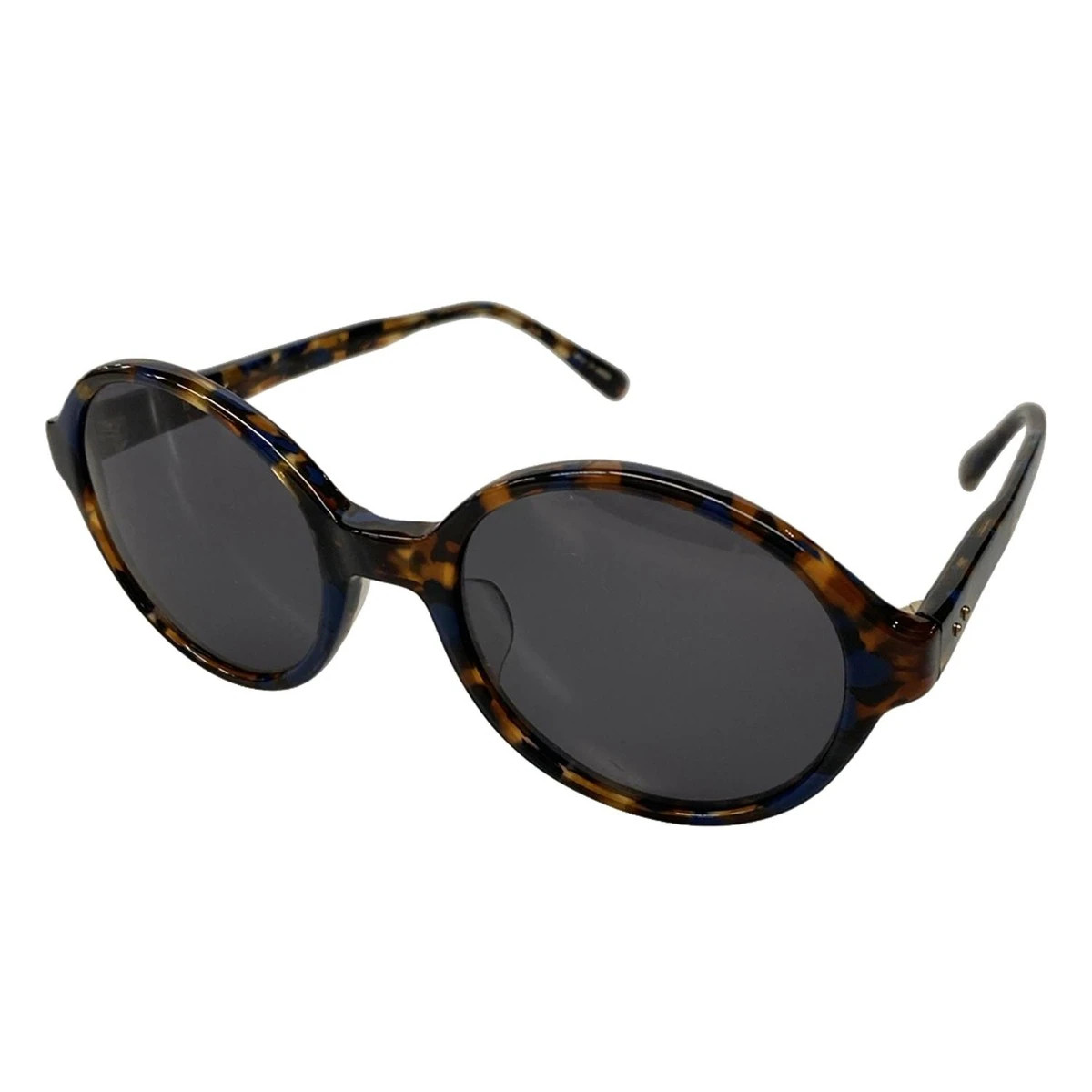 BLANC.. Dark Brown Multi Plastic Sunglasses