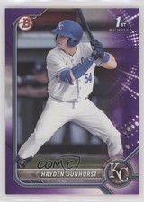 2022 Bowman Draft Purple /250 Hayden Dunhurst #BD-44 n0c