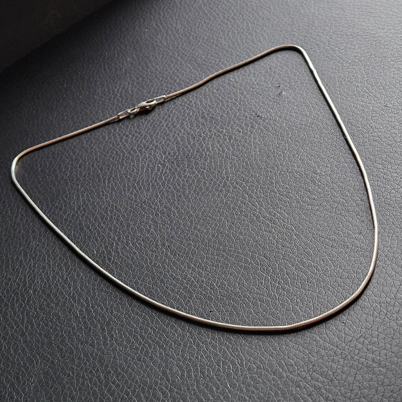 Solid Silver Hallmarked 925 Sterling Silver Snake… - image 2