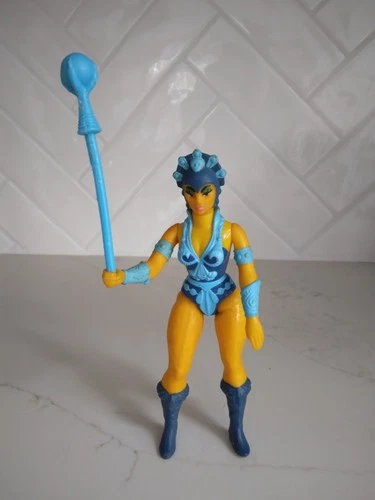 Vtg 1980s EVIL-LYN HE-MAN Motu Masters Of The Universe Action Figure Complete
