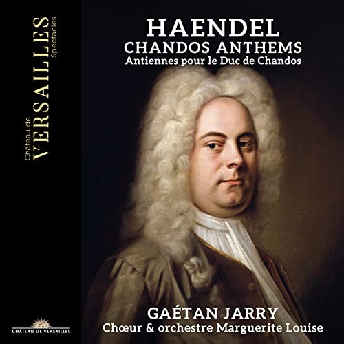 CVS072 Gaetan Jarry; Marguerite Louise Handel: Chandos Anthems CD CVS072 NEW