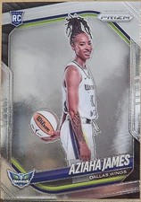 2025 Donruss WNBA Prizm Chrome Variations #141 Aziaha James