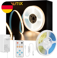 Pautix COB LED Streifen Warmweiss 3000K,5M 480Leds/M Dimmbar 24V Flexibel LED St