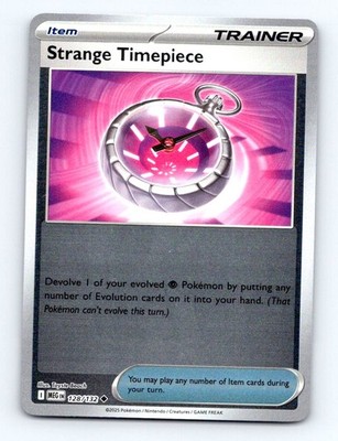 Strange Timepiece - 128/132 - ME01: Mega Evolution (ME01) - Pokemon NM/M