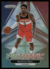 2022-23 Panini Prizm #21 Bradley Beal Prizmatic Prizms Silver