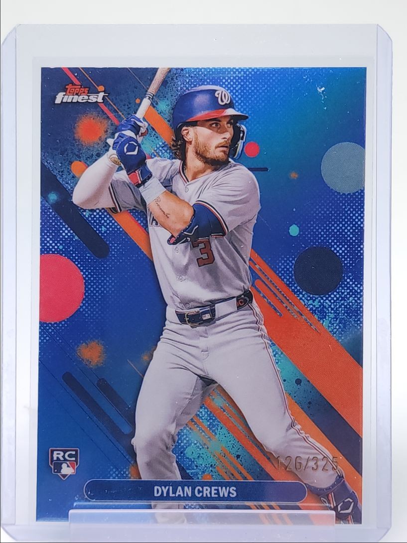 DYLAN CREWS 2025 TOPPS FINEST ROOKIE COMMON SKY BLUE RC /325 Q0902