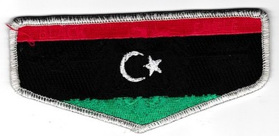* OA - Black Eagle Lodge 482, Transatlantic Council, Country Flap, Libya