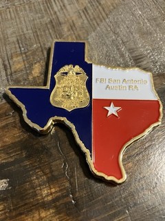FBI División San Antonio Oficina de Campo Austin Agencia Residente TX MONEDA DESAFÍO