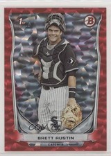 2014 Bowman Draft Red Ice 49/150 Brett Austin #DP104 0c6