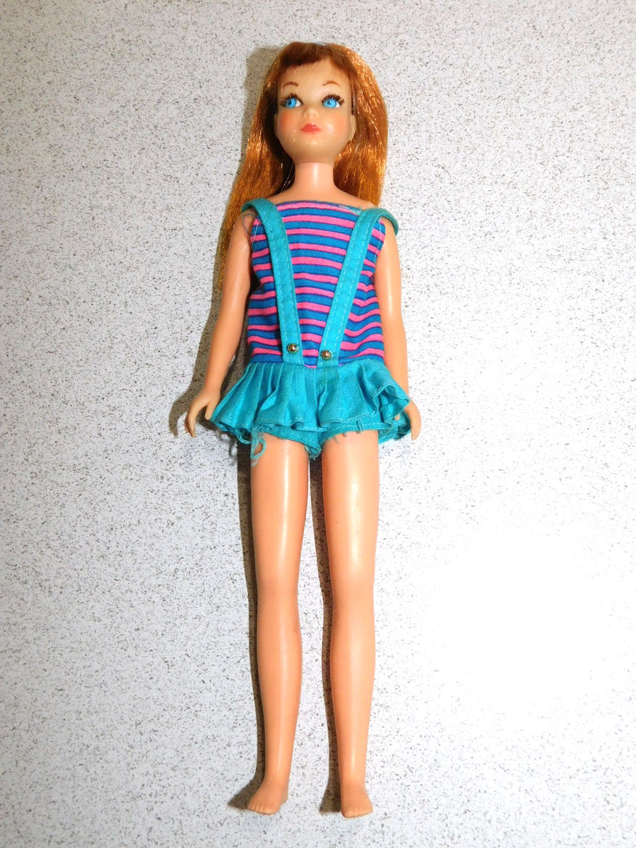 Barbie: VINTAGE Redhead TWIST & TURN SKIPPER Doll No Box! | eBay