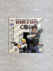 Virtua Cop (Sega Saturn, 1995) [Not for Resale Version] Disc + Sleeve - Tested!