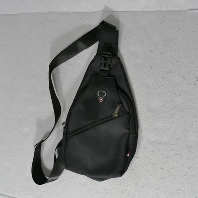 Westend Unisex Sling Bag S Black Gorpcore Techwear Utility Urban Commuter Travel