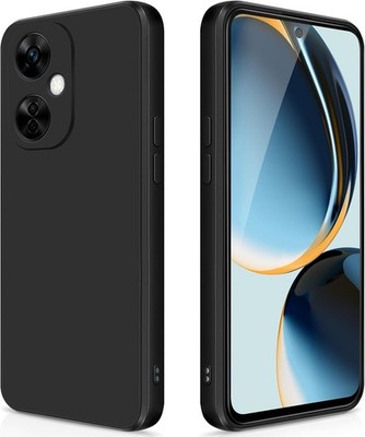 Case Compatible with OnePlus Nord N30 5G, Silky Soft Touch Full Body Cover, Blac